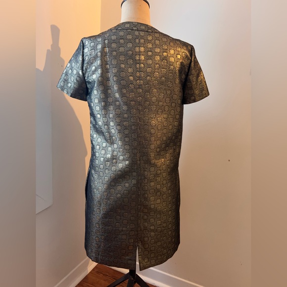 Vintage See by Chloe dress in gold size 44 (fits US S) - Picture 2 of 5